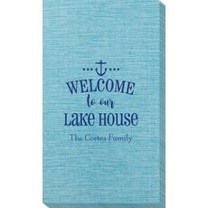 Welcome to Our Lake House Bamboo Luxe Guest Towels