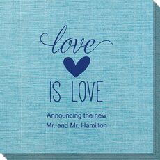 Love is Love Bamboo Luxe Napkins