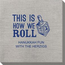 This Is How We Roll Bamboo Luxe Napkins