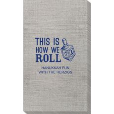 This Is How We Roll Bamboo Luxe Guest Towels