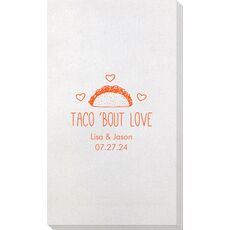 Taco Bout Love Bamboo Luxe Guest Towels