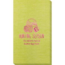 Hunting Season Easter Bamboo Luxe Guest Towels