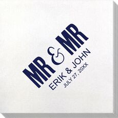 Bold Mr & Mr Bamboo Luxe Napkins