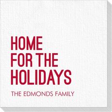 Home For The Holidays Deville Napkins