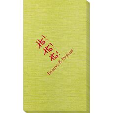 Fun Ho Ho Ho Bamboo Luxe Guest Towels