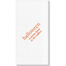 Big Word Halloween Deville Guest Towels