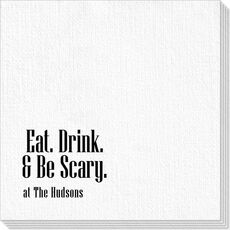 Eat Drink & Be Scary Deville Napkins