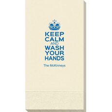 Keep Calm and Wash Your Hands Guest Towels