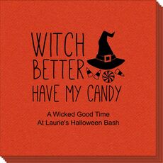 Witch Better Have My Candy Linen Like Napkins