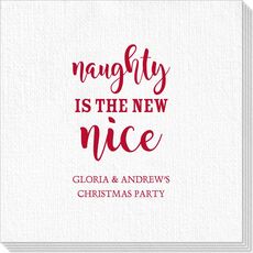 Naughty Is The New Nice Deville Napkins