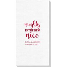 Naughty Is The New Nice Deville Guest Towels