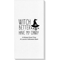 Witch Better Have My Candy Deville Guest Towels