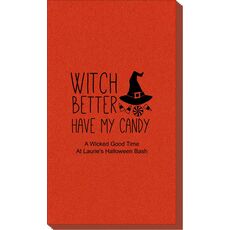 Witch Better Have My Candy Linen Like Guest Towels
