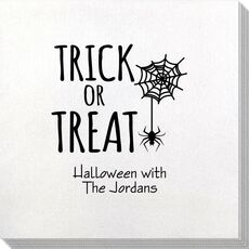 Trick or Treat Spider Bamboo Luxe Napkins