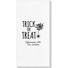 Trick or Treat Spider Deville Guest Towels