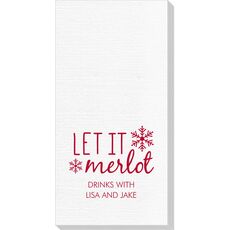 Let It Merlot Deville Guest Towels