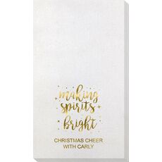 Making Spirits Bright Bamboo Luxe Guest Towels