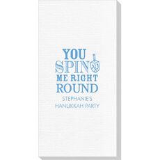 You Spin Me Right Round Deville Guest Towels