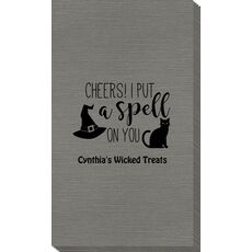 Spell On You Halloween Bamboo Luxe Guest Towels