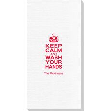 Keep Calm and Wash Your Hands Deville Guest Towels