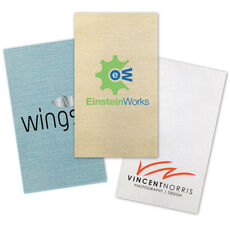 Custom Bamboo Luxe Guest Towels with Your 2-Color Artwork