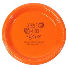 Gobble Gobble Y'all Plastic Plates