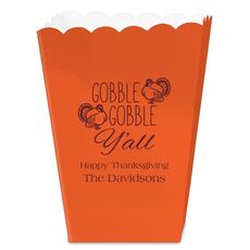 Gobble Gobble Y'all Mini Popcorn Boxes