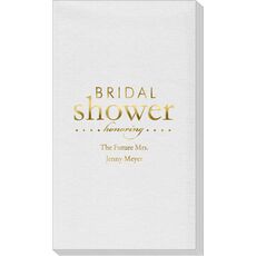Bridal Shower Honoring Linen Like Guest Towels
