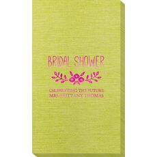 Bridal Shower Swag Bamboo Luxe Guest Towels