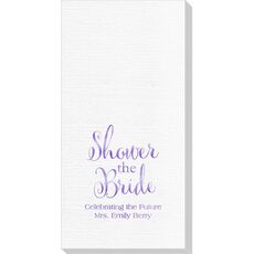 Shower The Bride Deville Guest Towels