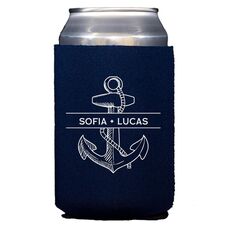 Anchor Collapsible Koozies