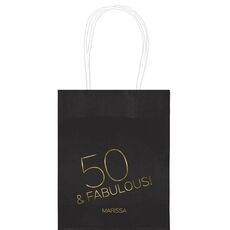 50 & Fabulous Mini Twisted Handled Bags