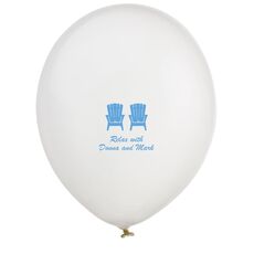 Adirondack Chairs Latex Balloons