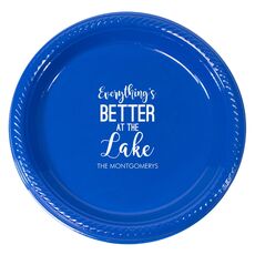 Better at the Lake Plastic Plates