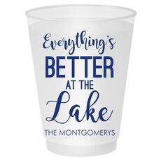 Better at the Lake Shatterproof Cups
