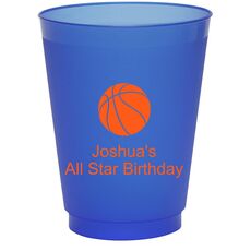 Basketball Colored Shatterproof Cups