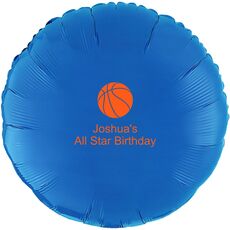 Basketball Mylar Balloons
