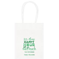 Happy Hour at the Beach Mini Twisted Handled Bags