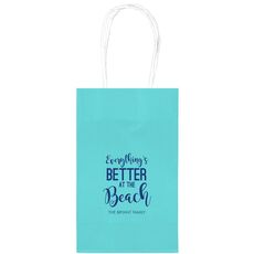 Better at the Beach Medium Twisted Handled Bags