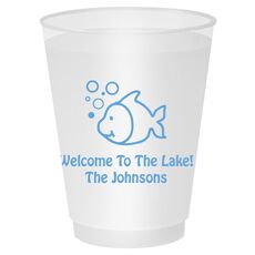 Happy Little Fish Shatterproof Cups