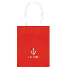 Nautical Anchor Mini Twisted Handled Bags