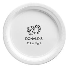 Roll the Dice Paper Plates