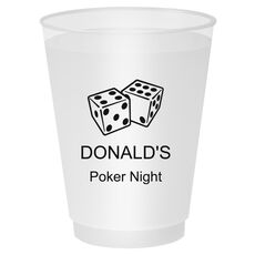 Roll the Dice Shatterproof Cups