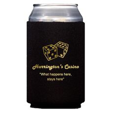 Roll the Dice Collapsible Koozies