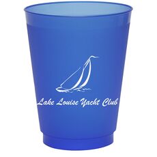 Sailboat Clipper Colored Shatterproof Cups
