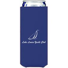 Sailboat Clipper Collapsible Slim Koozies