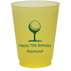 Golf Tee Colored Shatterproof Cups