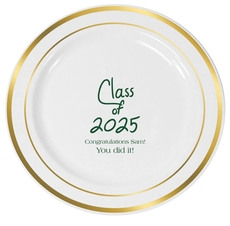 Fun Class of Calligraphy Premium Banded Plastic Plates