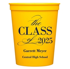 Classic Class of Graduation Stadium Cups