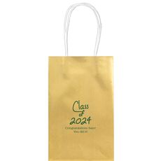 Fun Class of 2024 Medium Twisted Handled Bags